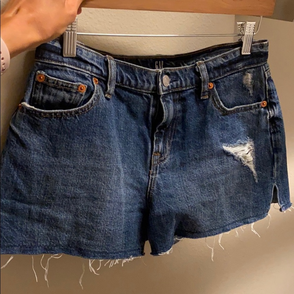 Cutoff Jean Shorts